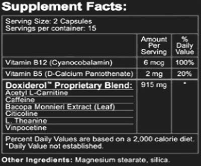 Doxiderol-supplement-fact