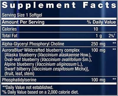cognitex basics supplement-facts